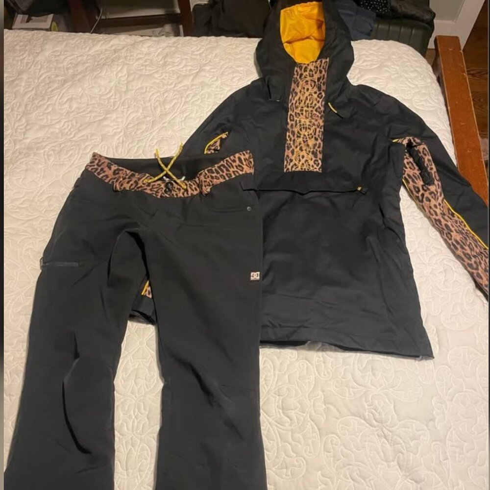 DC Ski Jacket and Snow Pants W Medium Black